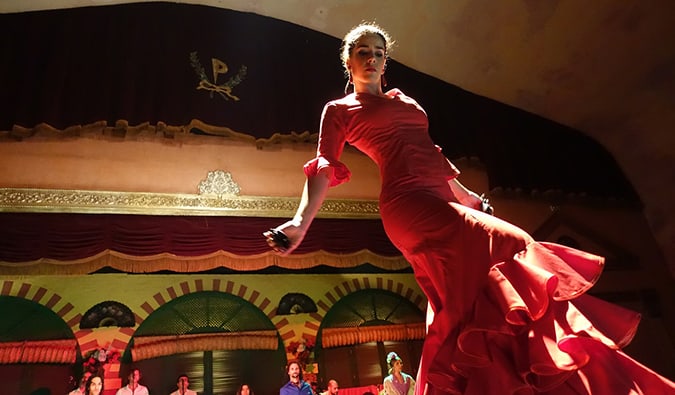 Flamenco dancers