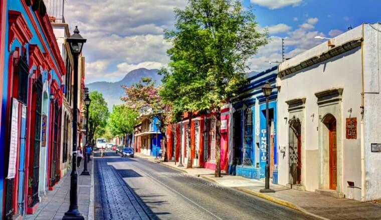 The colorful streets of Oaxaca, Mexico