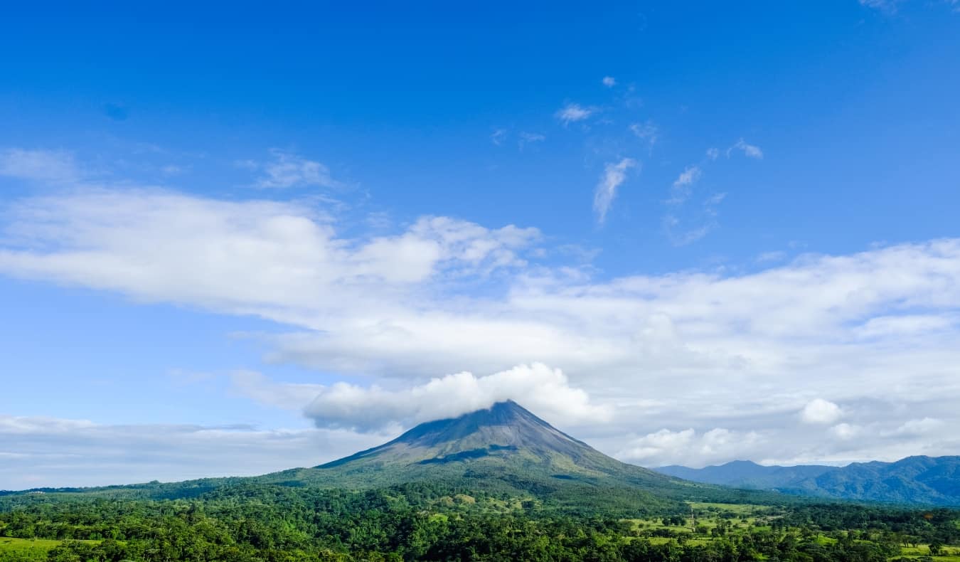 Costa Rican volcano