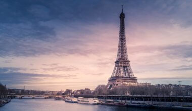 The Eiffel Tower in Paris