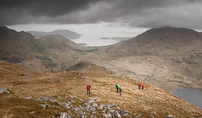 Inverie, United Kingdom hiking trail