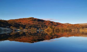 The serene Lake District in the UK