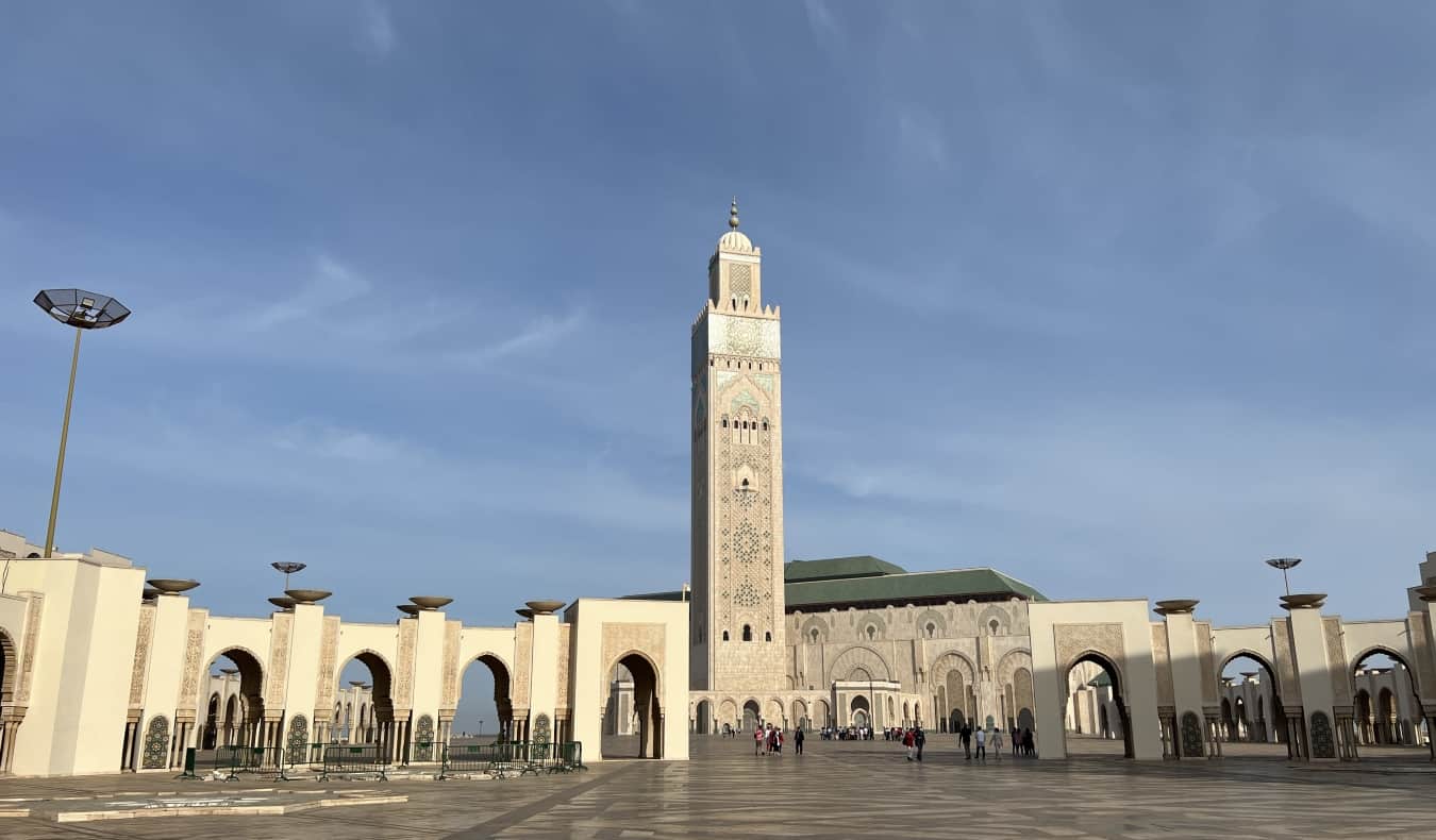 Hassan II Mosque in Casablanca, Morocco