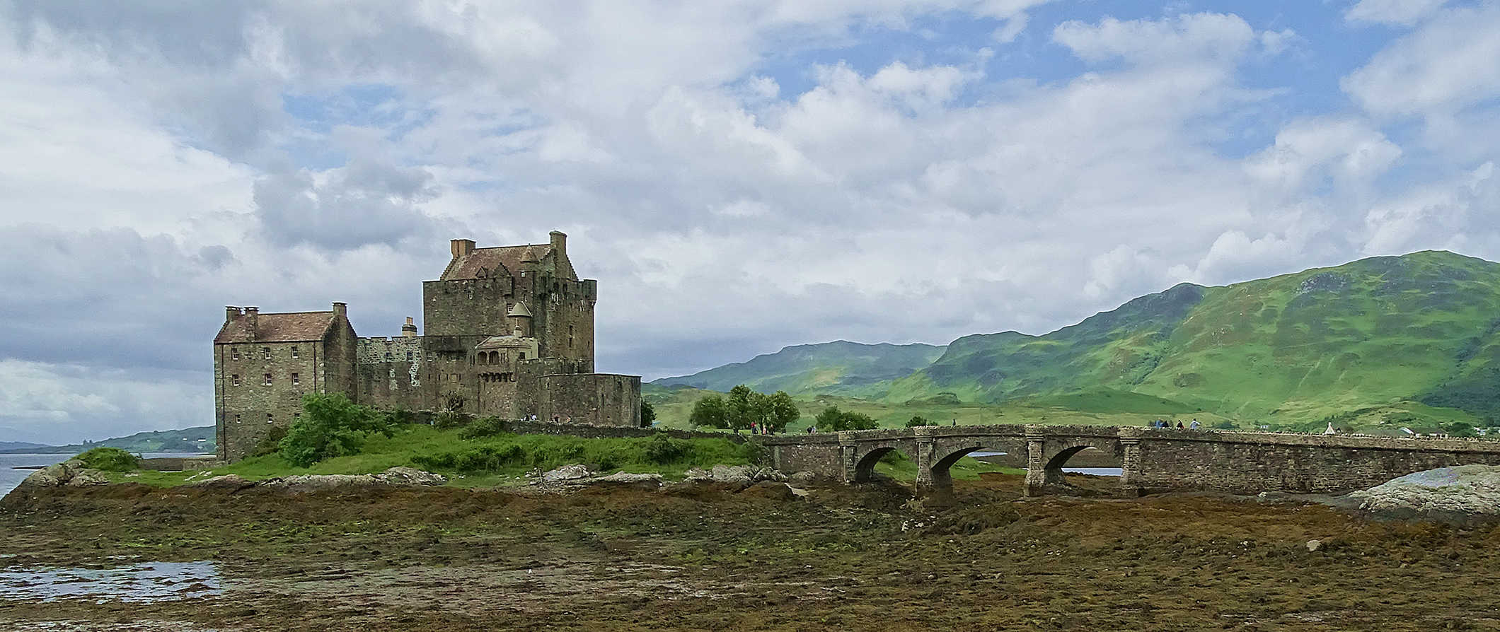 a castle in the Highlands, Scotland