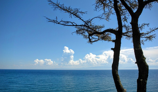  The amazing Lake Baikal, the deepest lake in the world, in Irkutsk, Russia